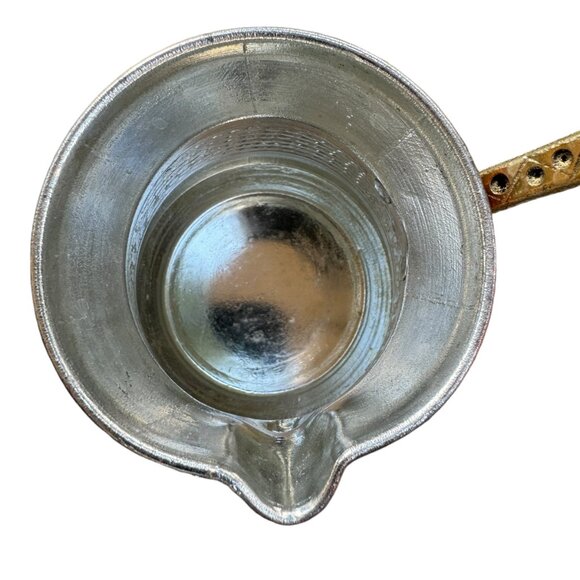 Hammered Copper Turkish Coffee Pot Small Saucepan - Picture 5 of 16